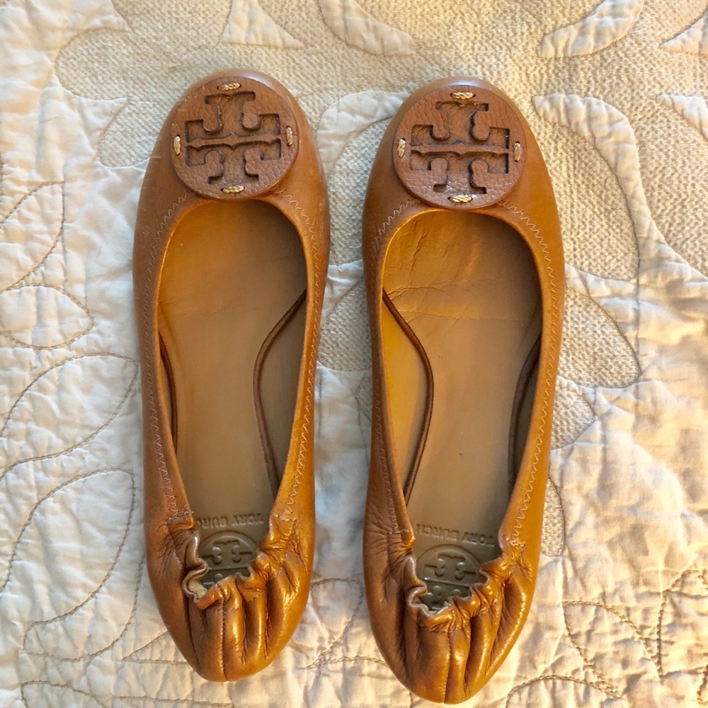Gently worn ballet style shoes